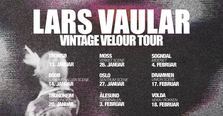 Lars Vaular, Vintage velour tour. Volda - Veka/Rokken 18. februar 2023