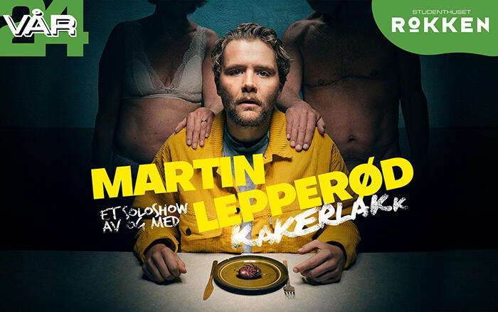Martin Lepperød sitt soloshow kjem til Rokken 26. april
